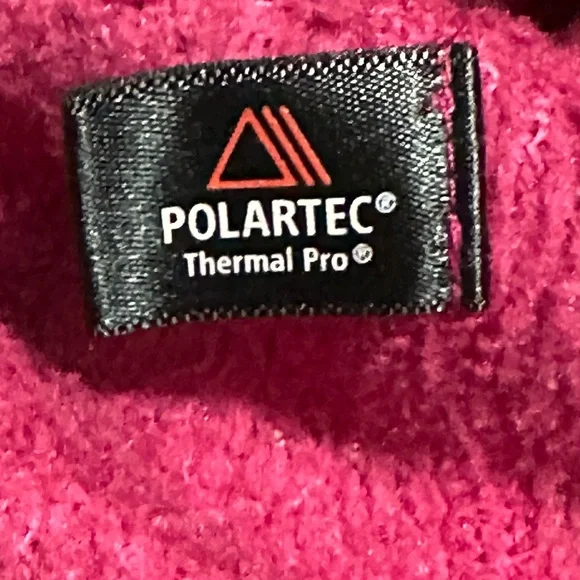 Patagonia Rubellite Star Pink Re-Tool Snap-T Pullover Fleece Sweater Top - Picture 9 of 12